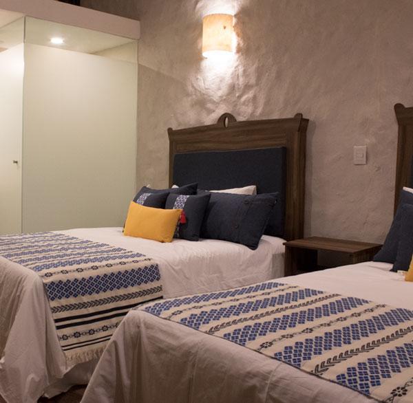 habitaciones dobles en hoteles en Puebla